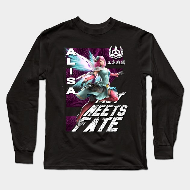 alisa (Tekken 8) Long Sleeve T-Shirt by wenderinf